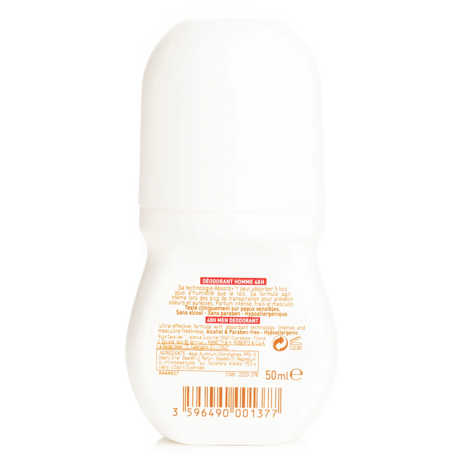 Absorb+ 48H Men Deodorant Homme 48H - Image 2