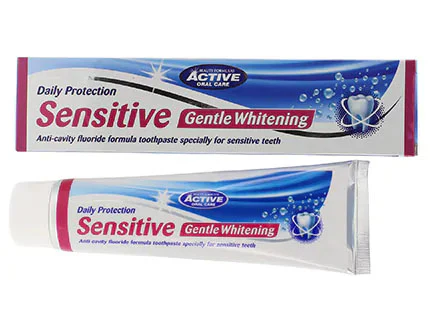 Active Oral Care Sensitive Gentle Whitening Toothpaste 100 Ml - Image 2