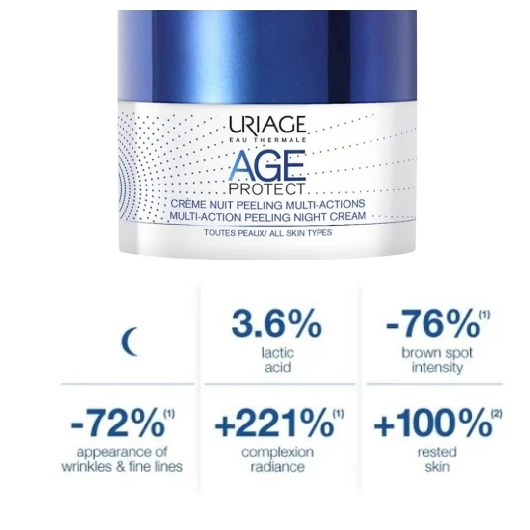 Age Protect Multi-Action Peeling Night Cream All Skin Types - Image 4