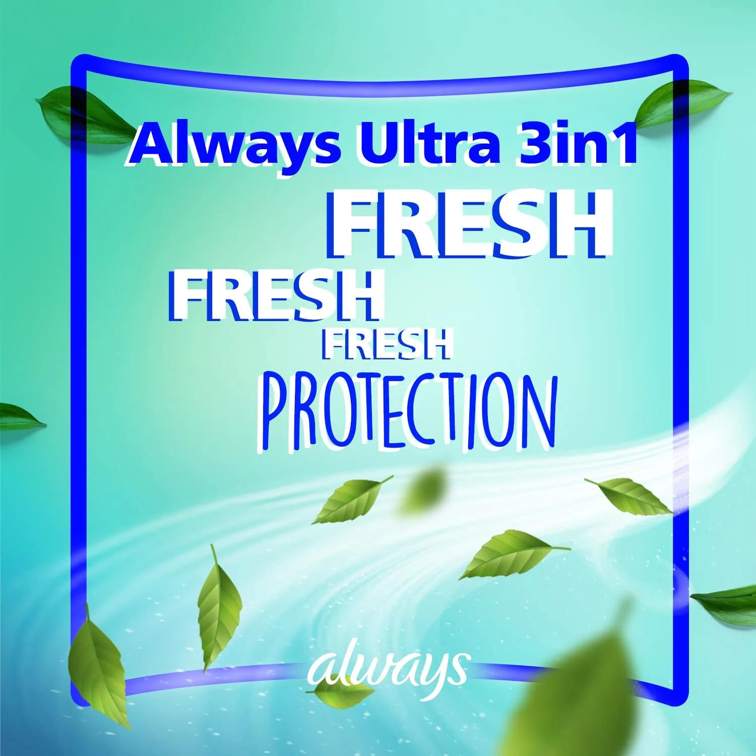 Always Ultra Thin Extra Long 3In1 Herbal Freshness 14 pads - Image 3