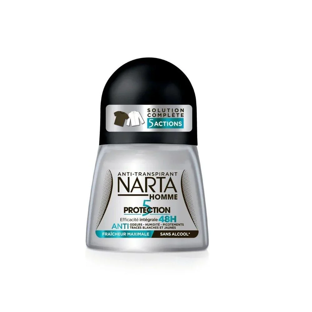 Anti-Transparant Homme 5 Protection Roll-On
