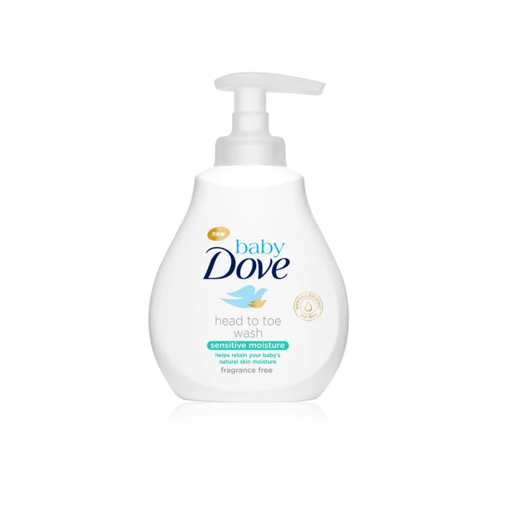 Baby Sensitive Moisture Wash Gel for Body and Hair 400 Ml