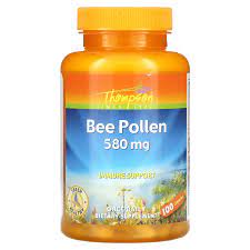 Bee Pollen, 580 mg, 100 Capsules