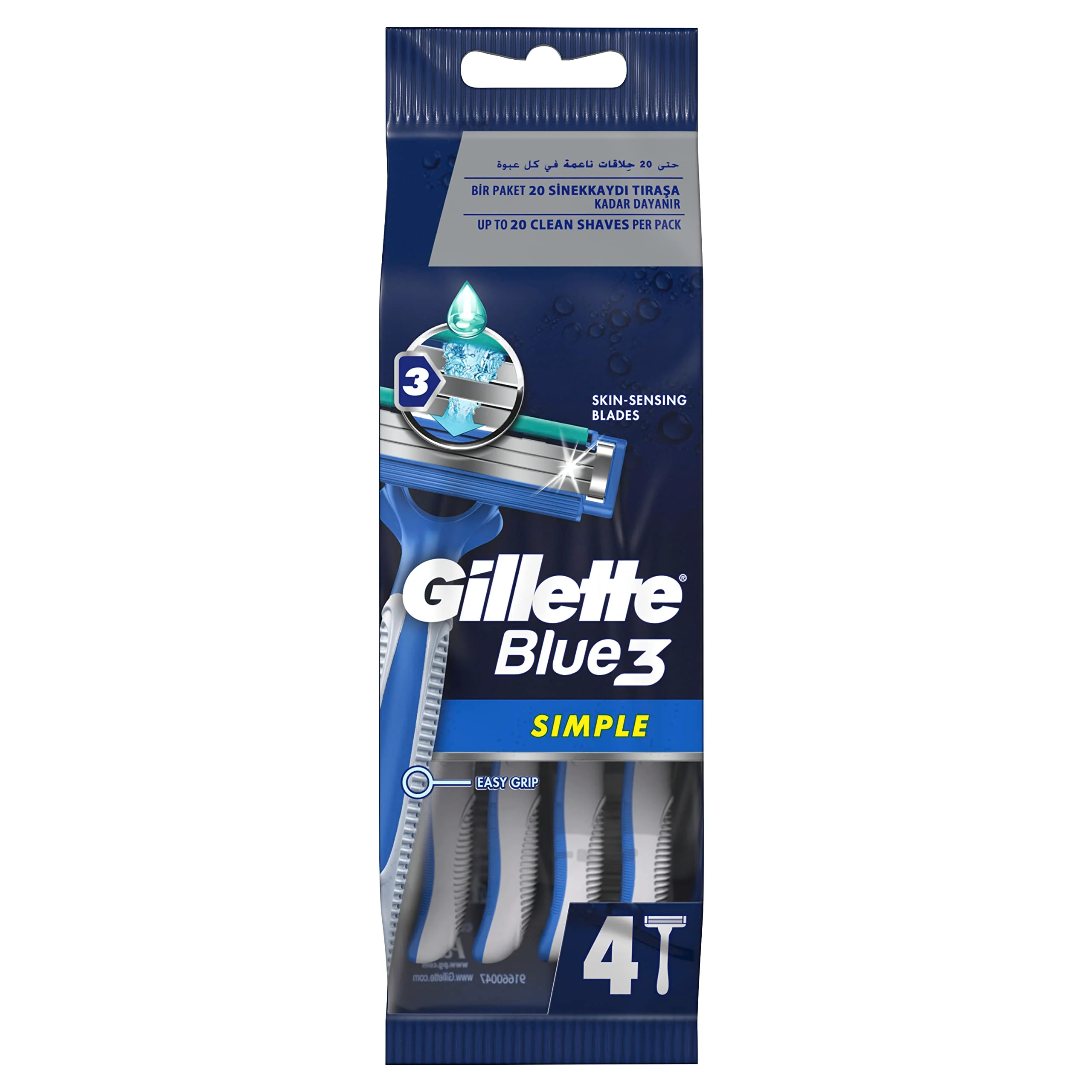Blue 3 Simple Ease Grip
