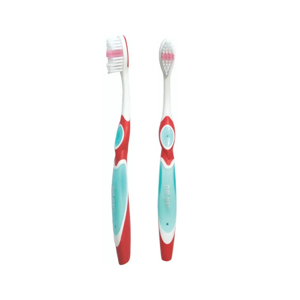 CLEO DENT Medium Double Protection Tooth Brush medium - Image 2