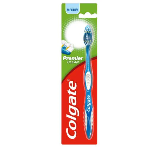 Colgate Premier Clean Medium medium toothbrush 1 piece