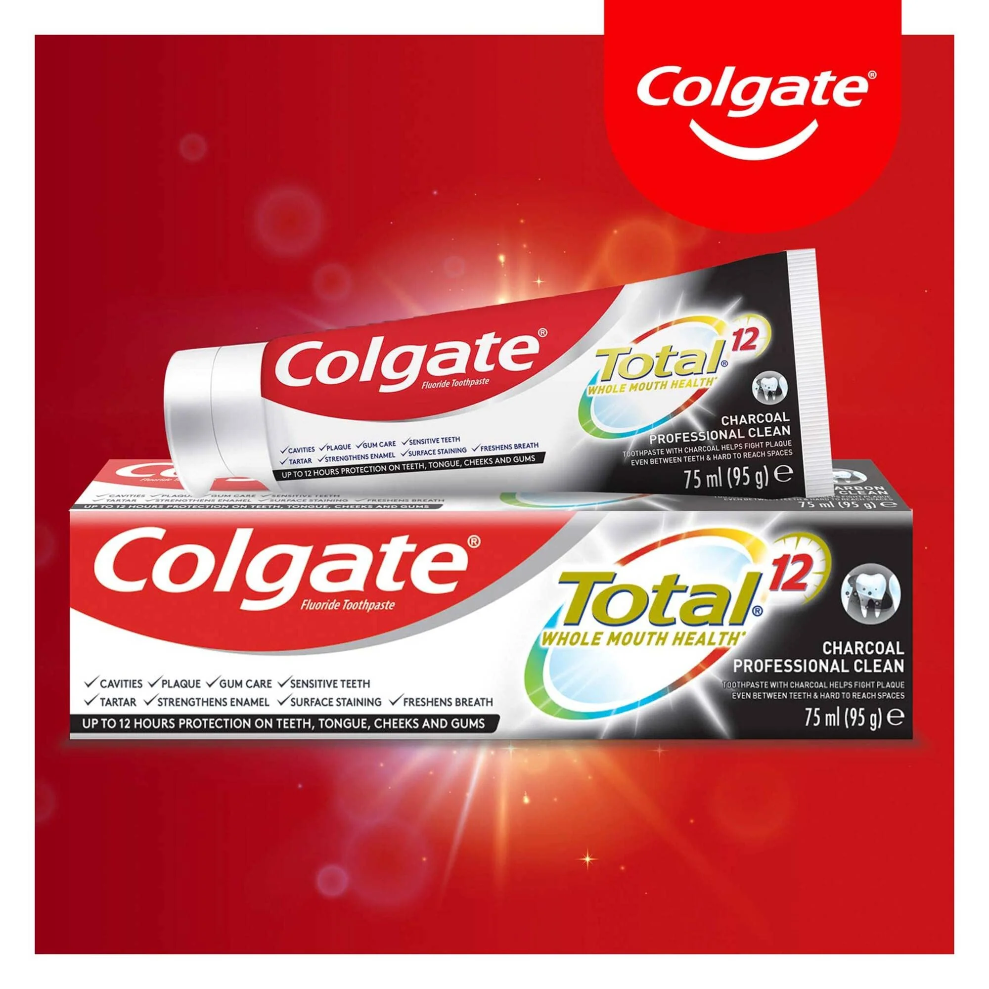 Colgate Total 12 Deep Clean Multi-benefit Toothpaste 75 ml - Image 3