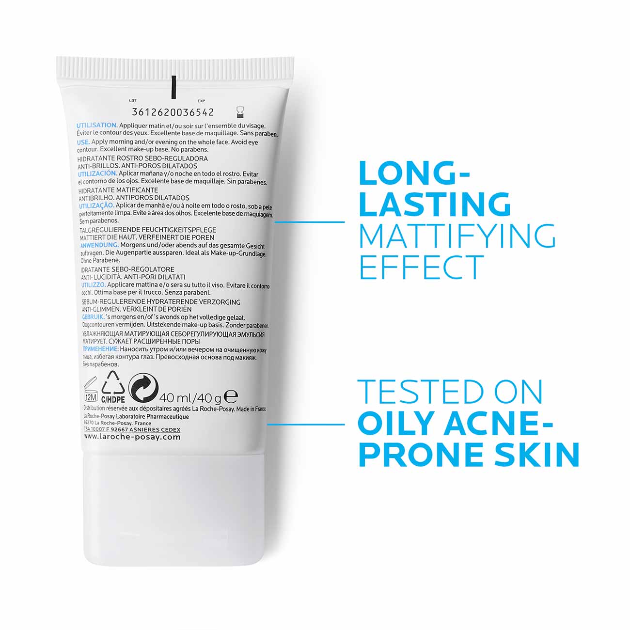 Effaclar MAT Mattifying Moisturizer for Oily Skin - Image 4