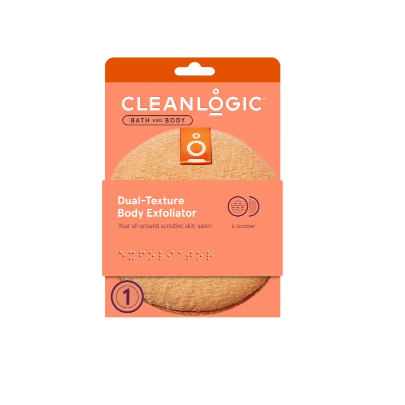 Exfoliating Round Dual Texture Body Scrubber