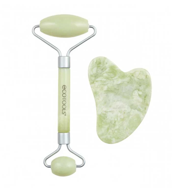 Facial roller and jade gua sha set - Image 2