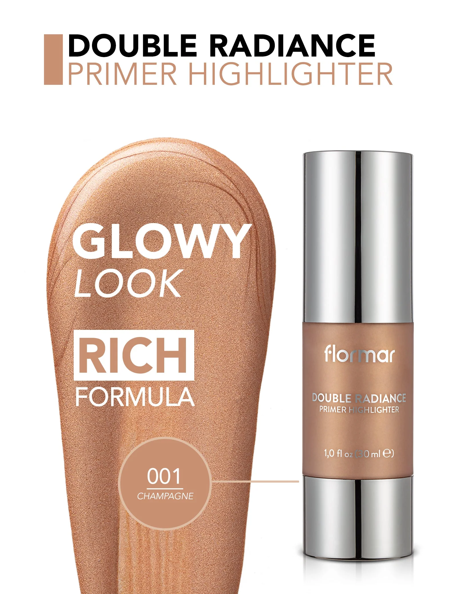 Double Radiance Primer Highlighter Champagne - Image 4