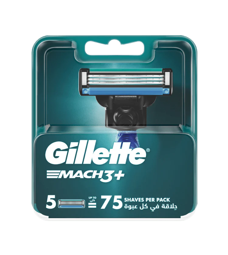 GILLETTE MACH 3+ 75 SHAVES PER PACK