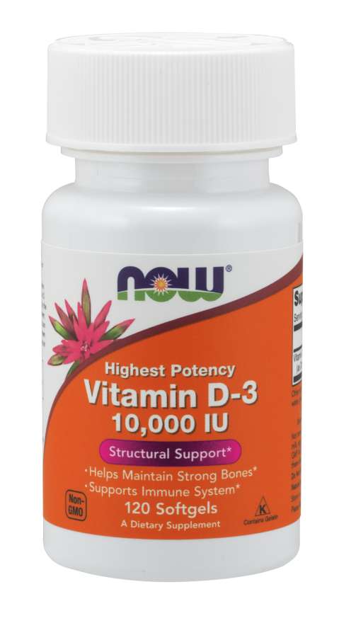 High Potency Vitamin D3 10000 IU-120Serv