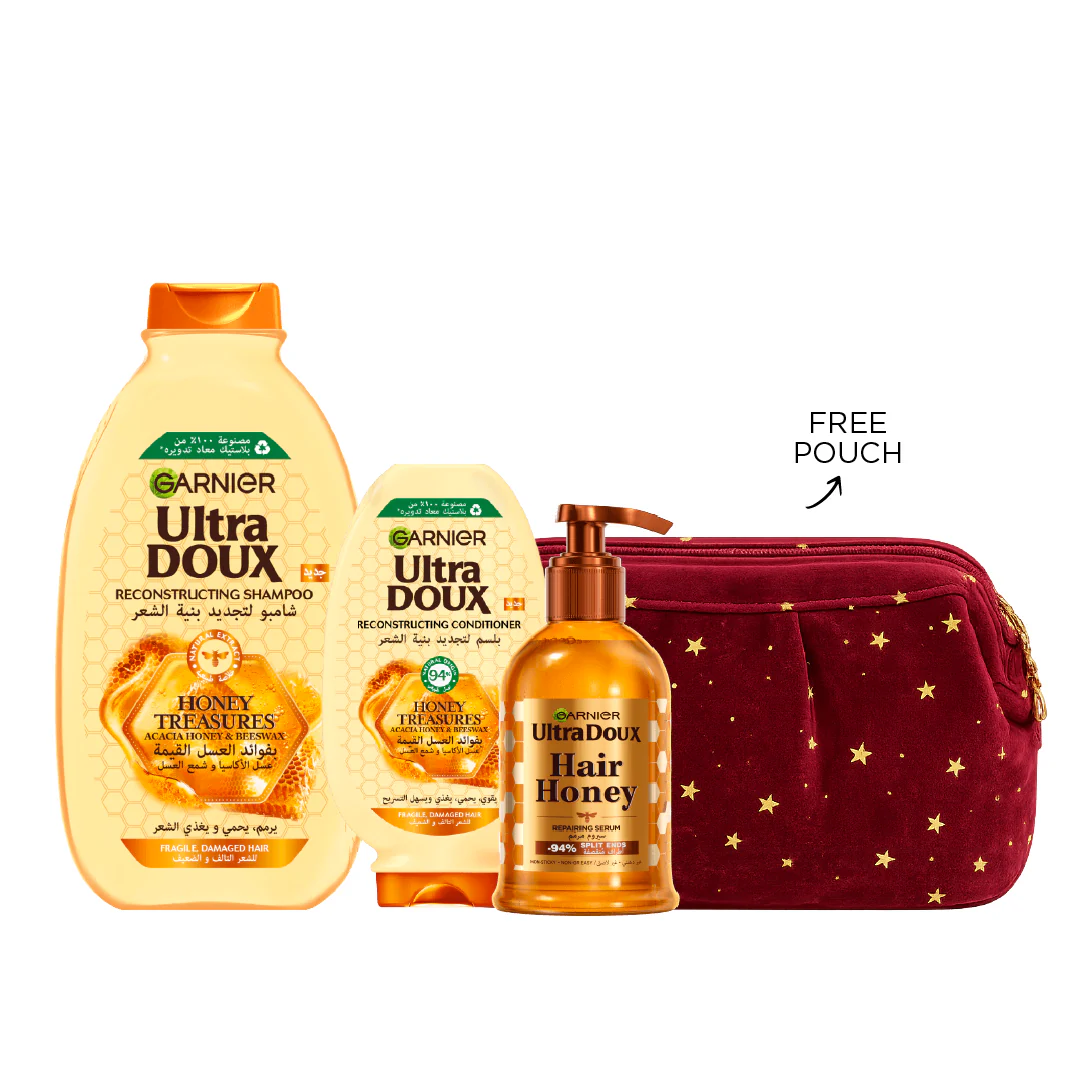 Honey Treasures Shampoo + Conditioner + Serum