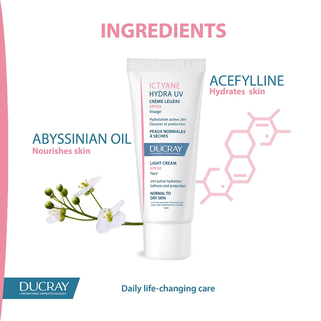 Ictyane Hydra UV Light Face Cream SPF30 - Image 3