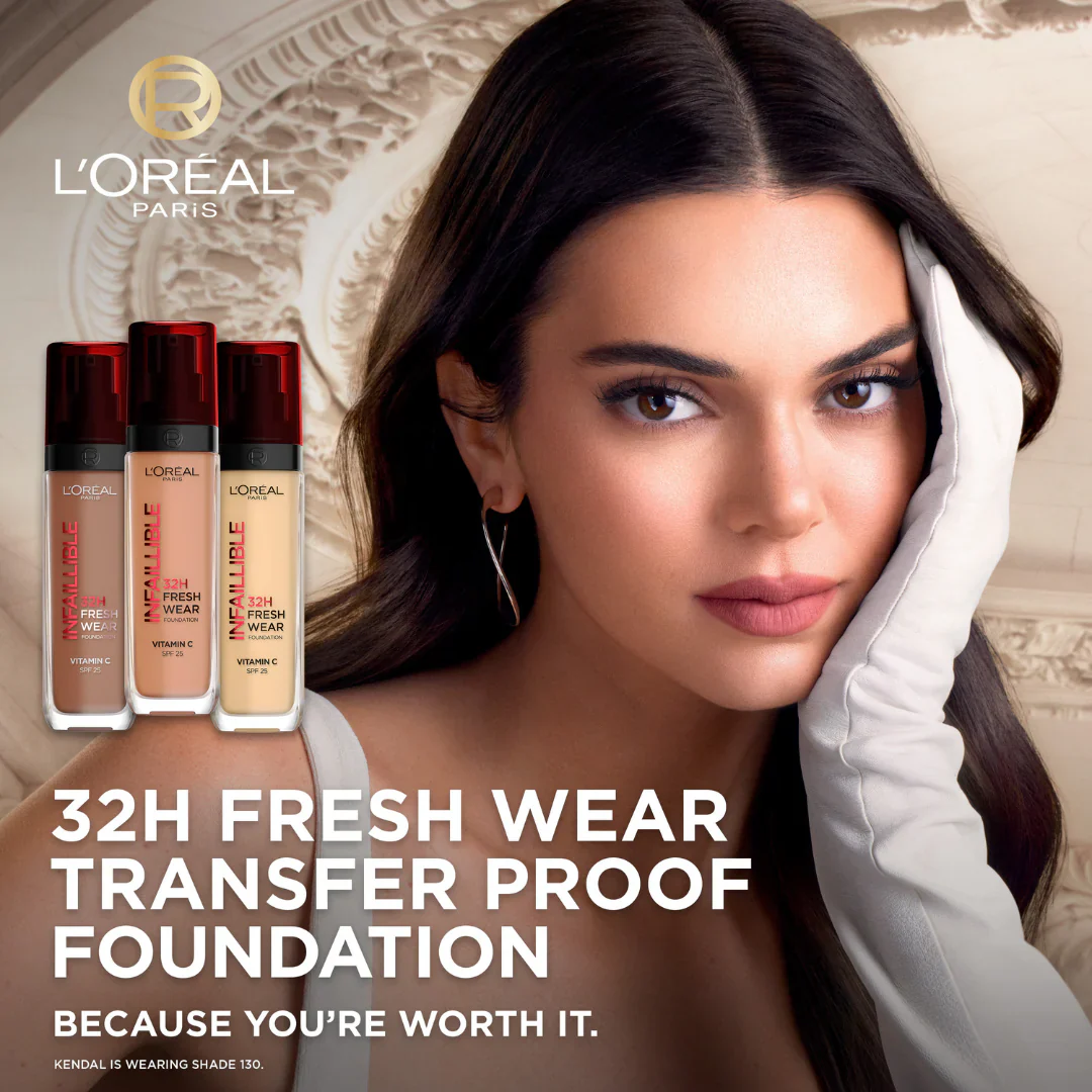 L’Oréal Paris Makeup Infaillible 32H Freshwear Liquid Foundation, Vitamin C, SPF25L’Oréal Paris Makeup Infaillible 32H Freshwear Liquid Foundation, Vitamin C, SPF25 - 250 Sable Eclat/R - Image 10