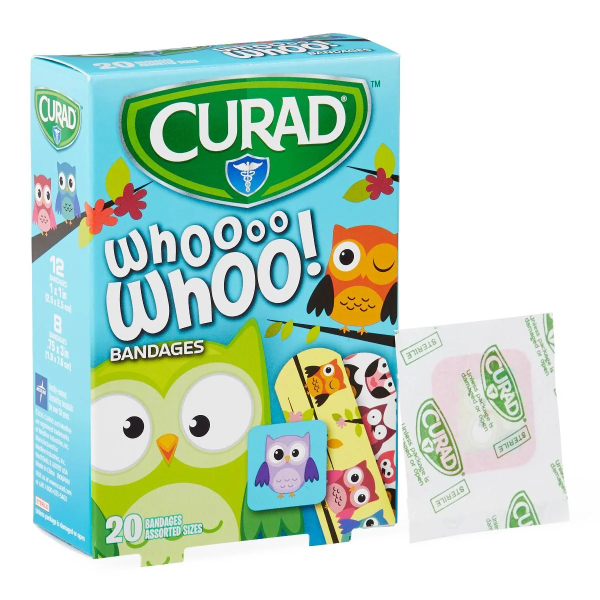 Kids Bandages - Assorted Owls