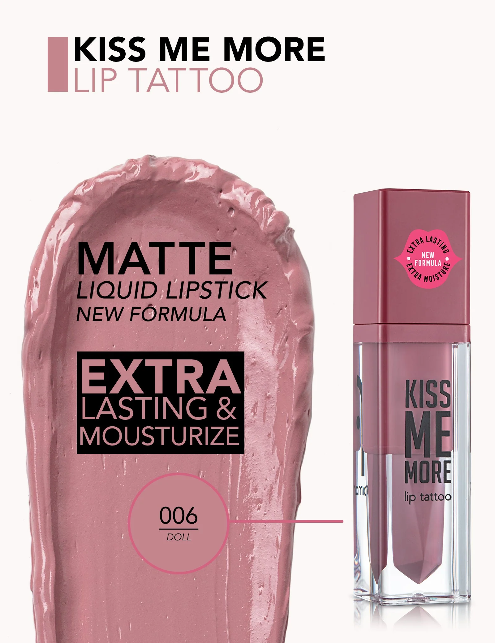 Kiss Me More Lip Tattoo - Image 45