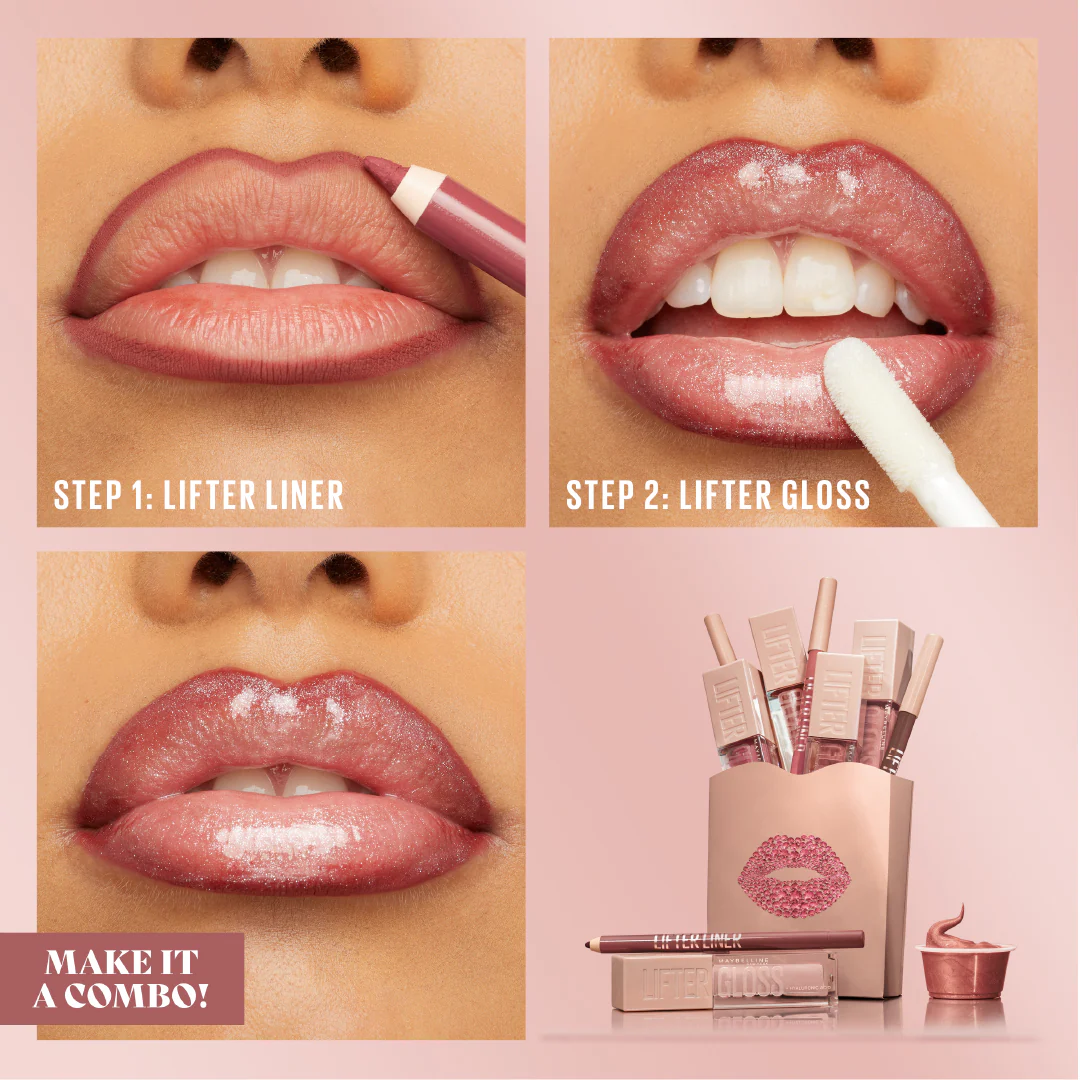 Lifter Liner Lip Liner Pencil with Hyaluronic Acid and Jojoba Oil - Image 5