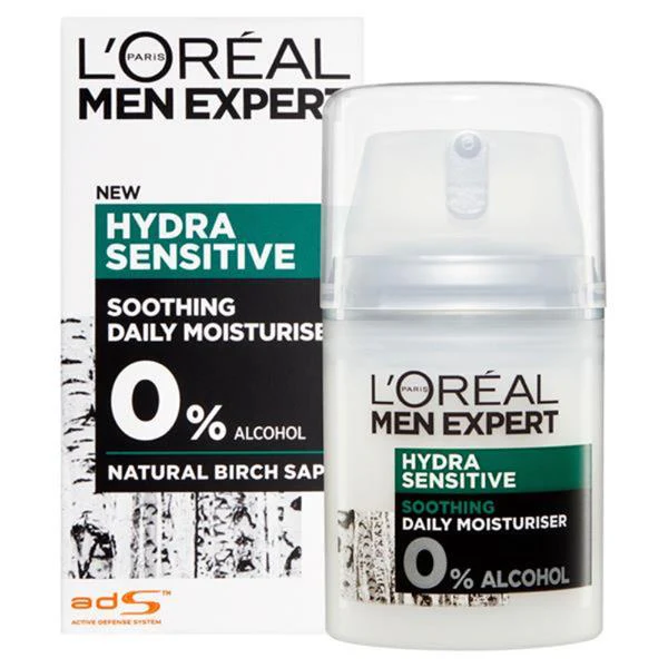 Men Expert Hydra Sensitive Soothing Daily Moisturiser 50ml