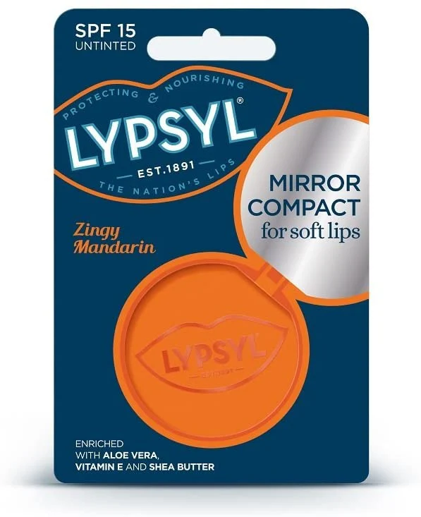 Mirror Compact For Soft Lips Balm SPF15
