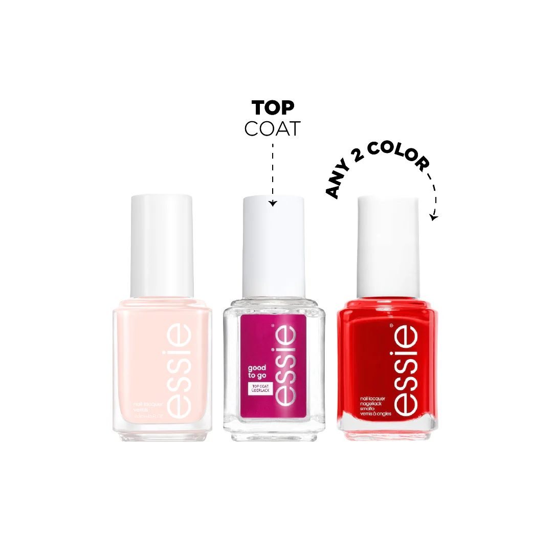 Nail Polish + Top Coat Bundle