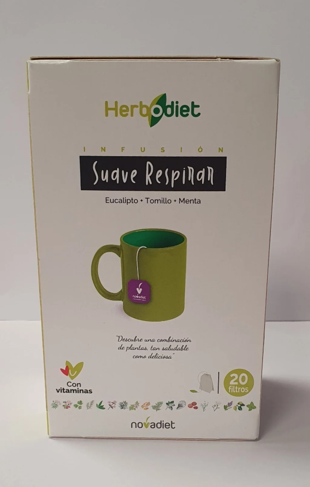 Novadiet-Herbodiet Suave Respirar -Novadiet- 20 bags