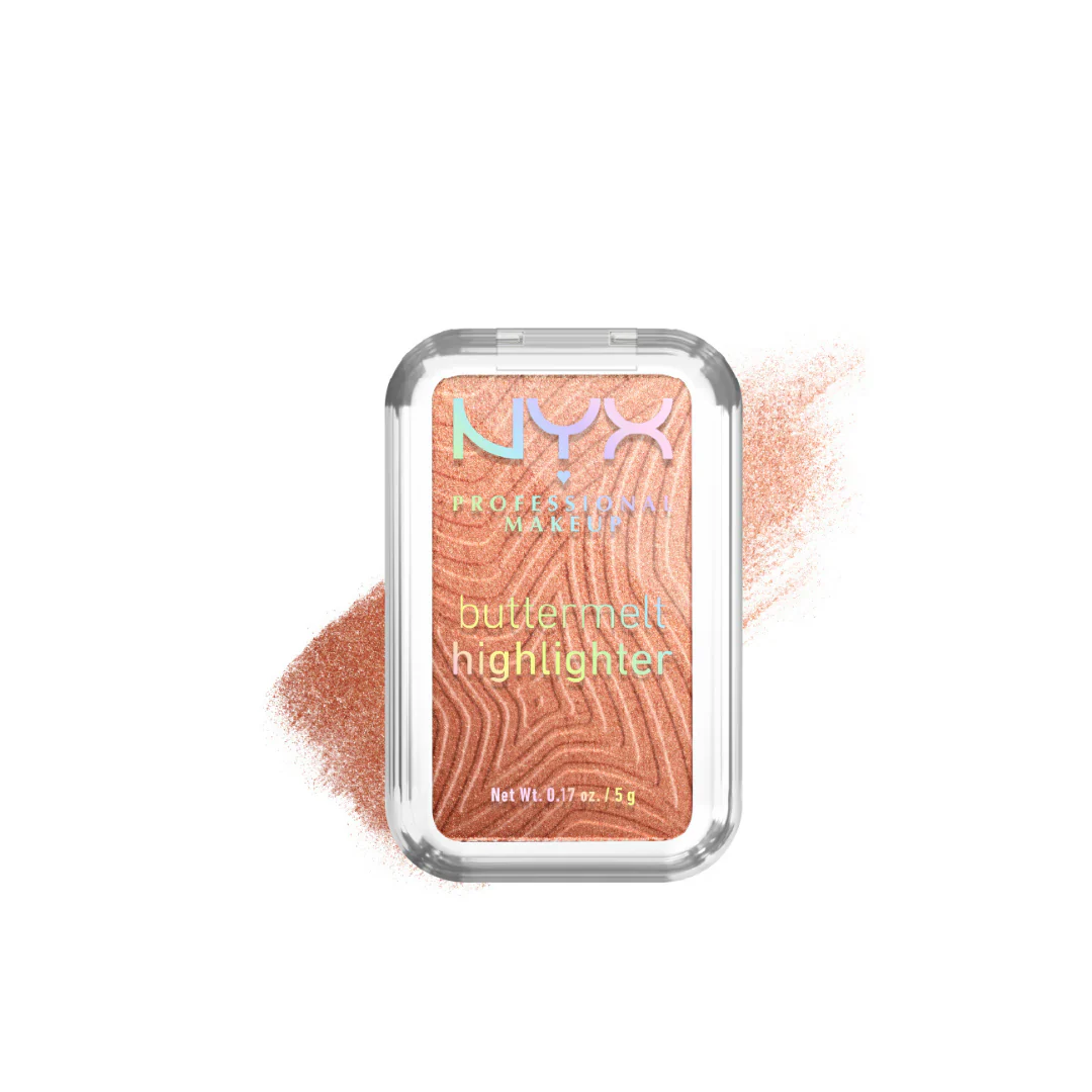 Buttermelt Highlighter, Powder Highlighter, 12 HR Wear, Fade & Transfer Resistant