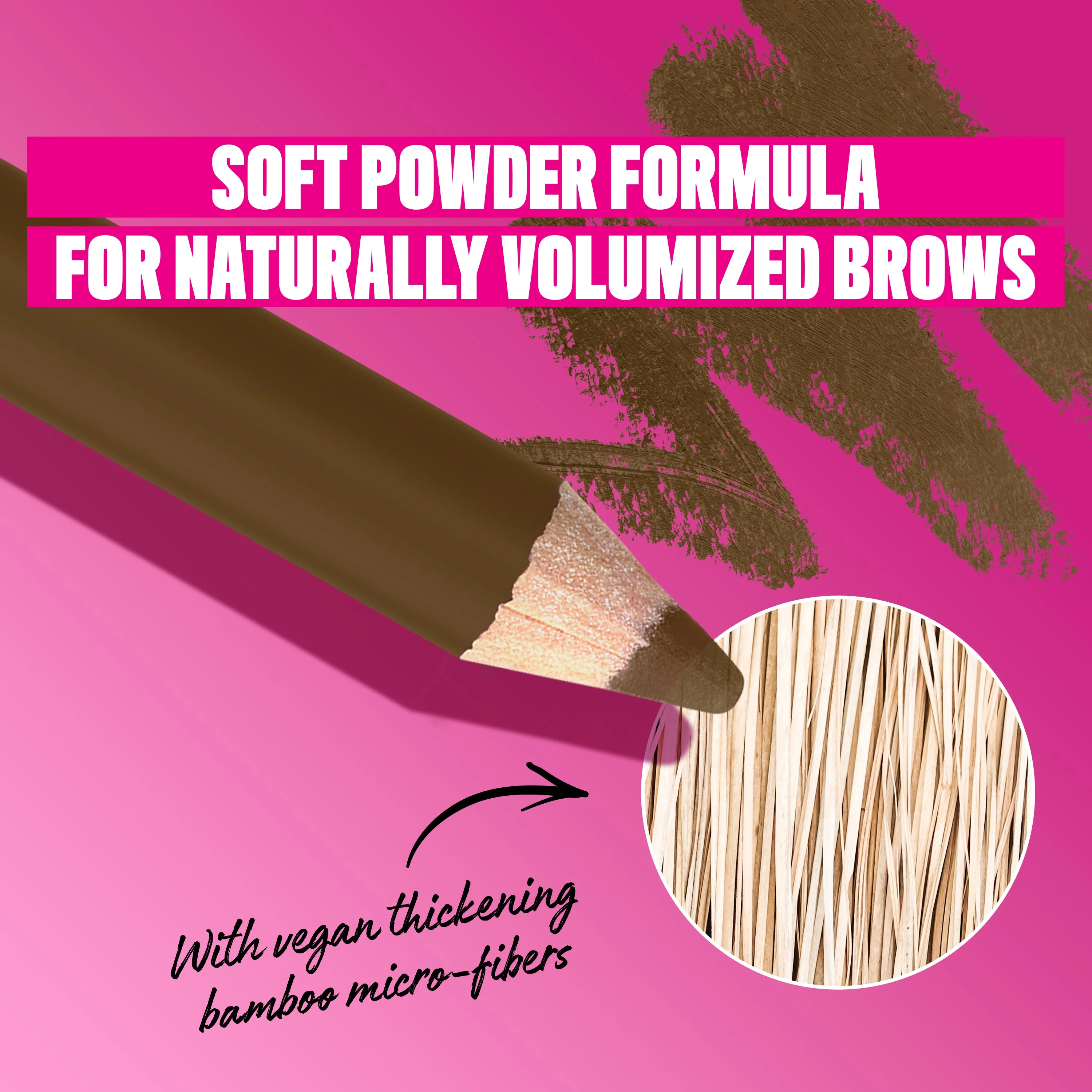 Powder Louder, Brow Pencil, 12Hr Wear, Buildable Micro-Fibers - Image 23