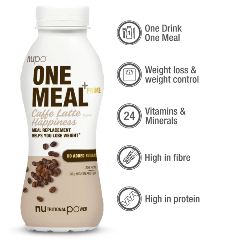 One Meal +Prime Shake Caffe Latte Happiness - Image 3