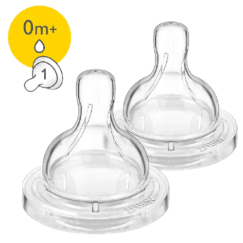 Pacifier Natural for newborn with 1 hole 0m+ x 2