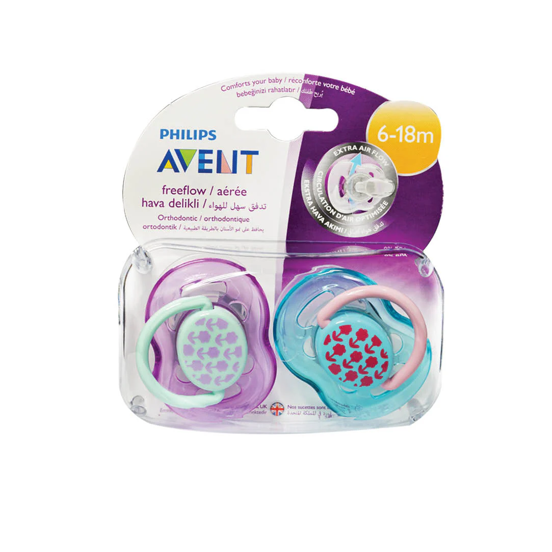 Pacifier Orthodontic 6-18M - Pack of 2
