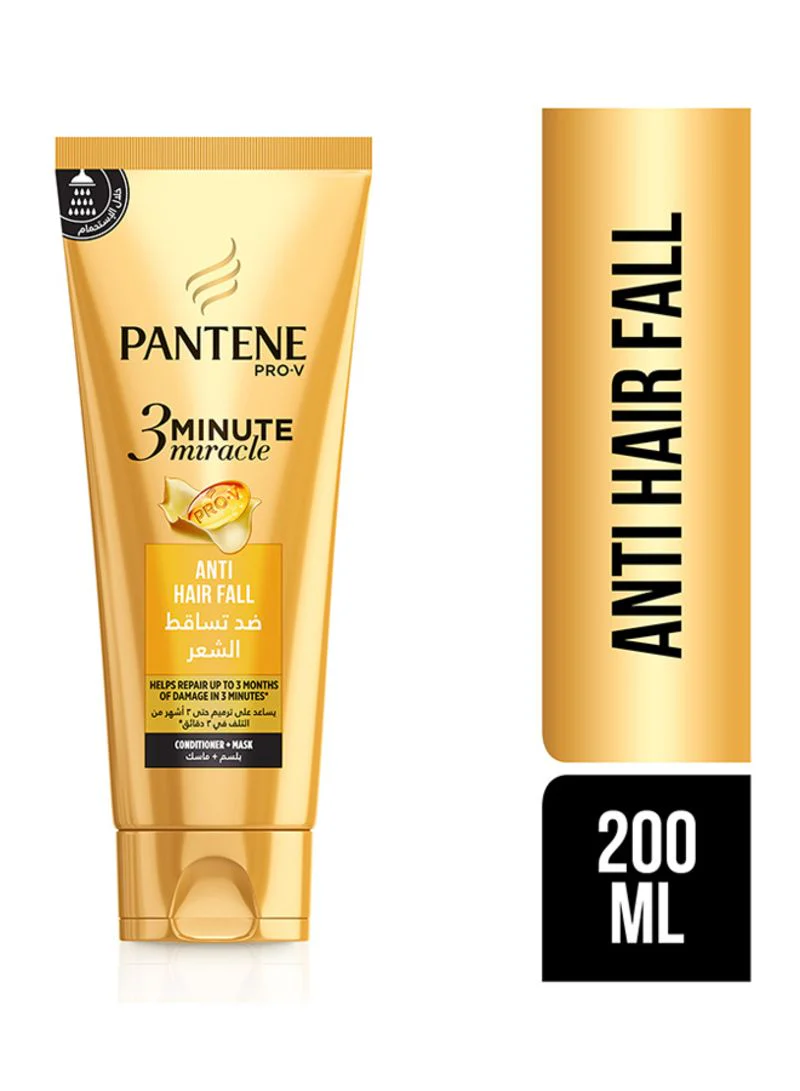 PANTENE CONDITIONER + MASK 3M ANTI HAIR FALL 200ML