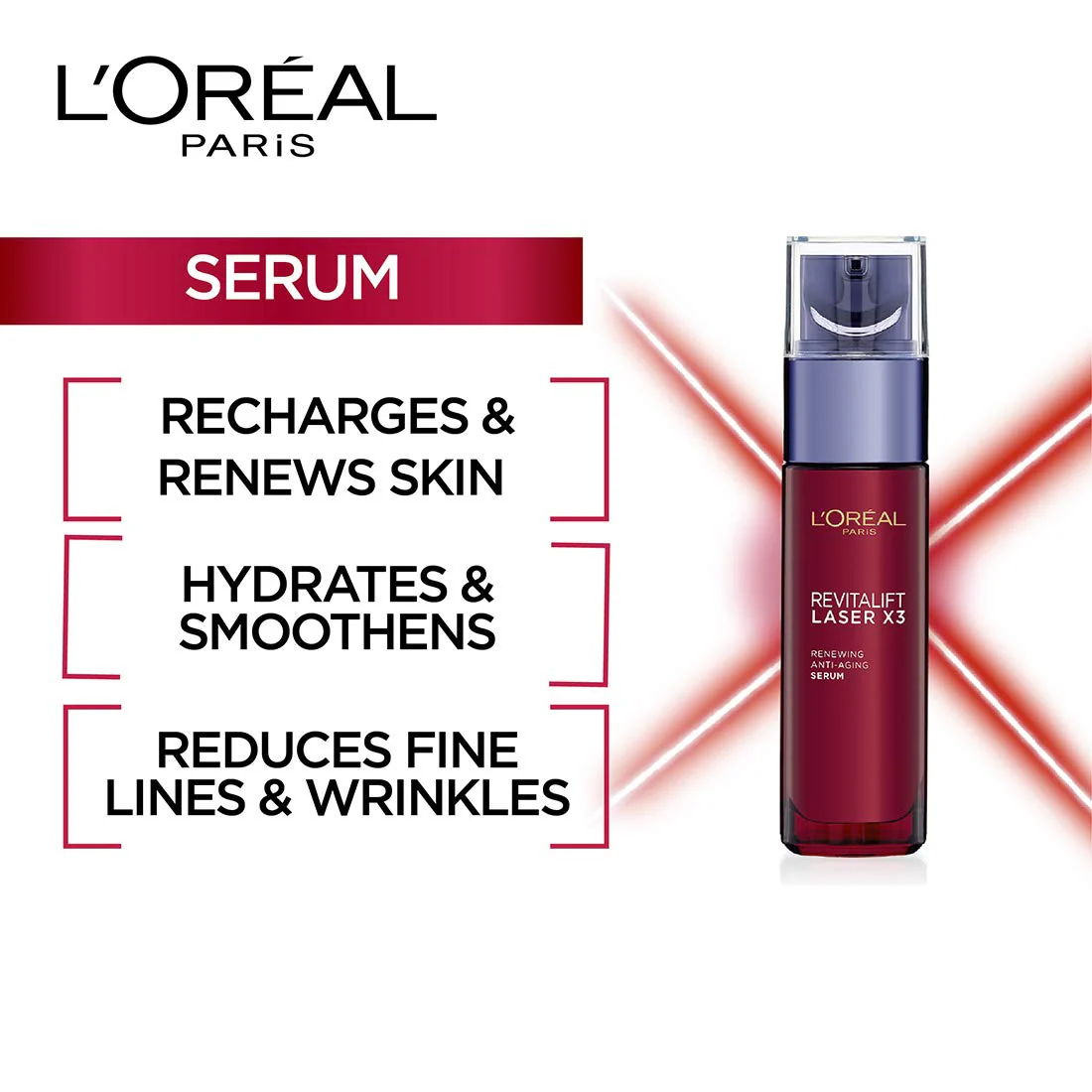 Revitalift Laser X3 Renewing Anti-Ageing Serum - Image 5