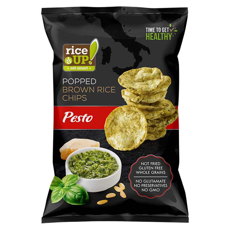 Rice Chips Pesto