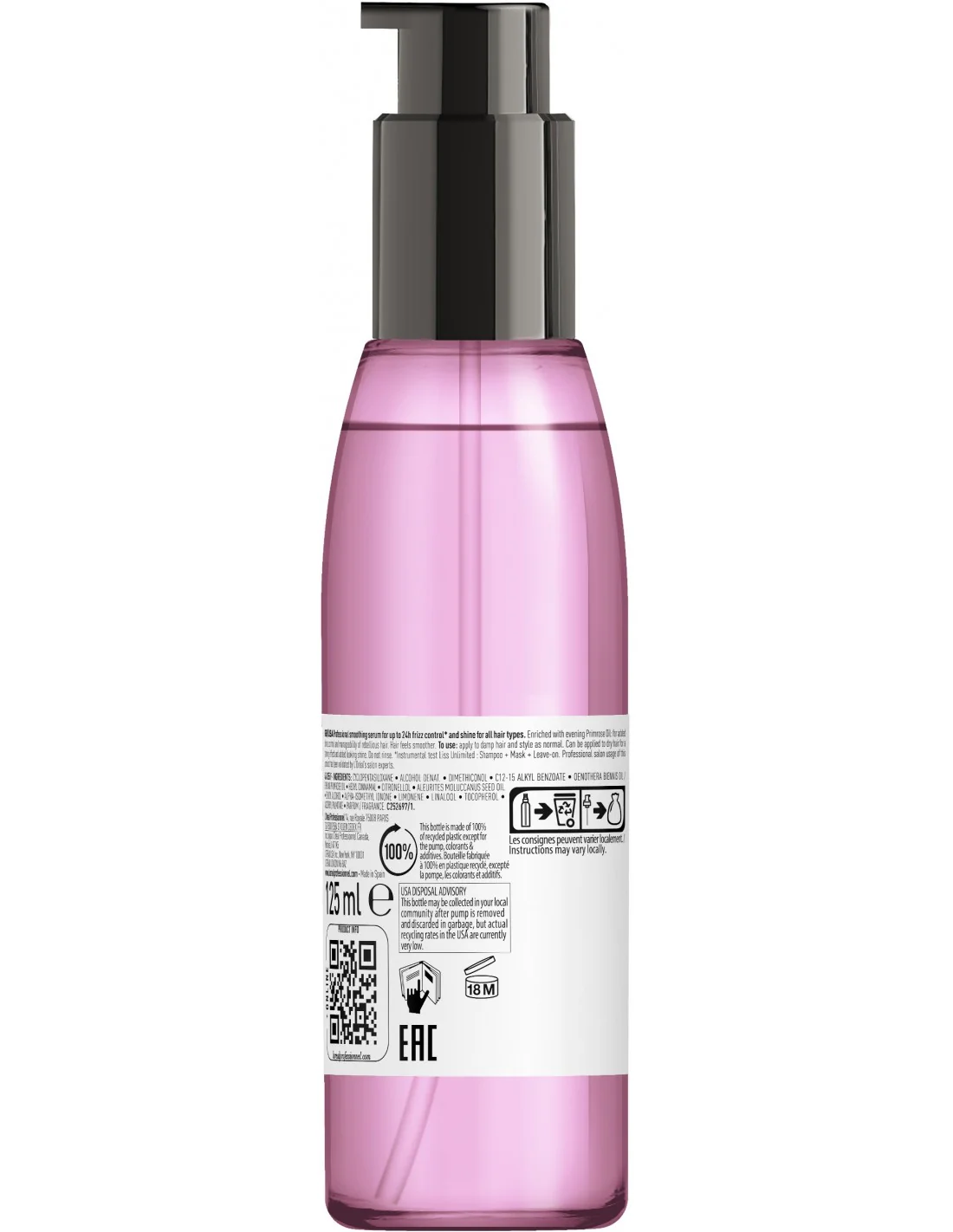 Serie Expert Liss Unlimited Shine perfecting blow-dry oil - Image 2
