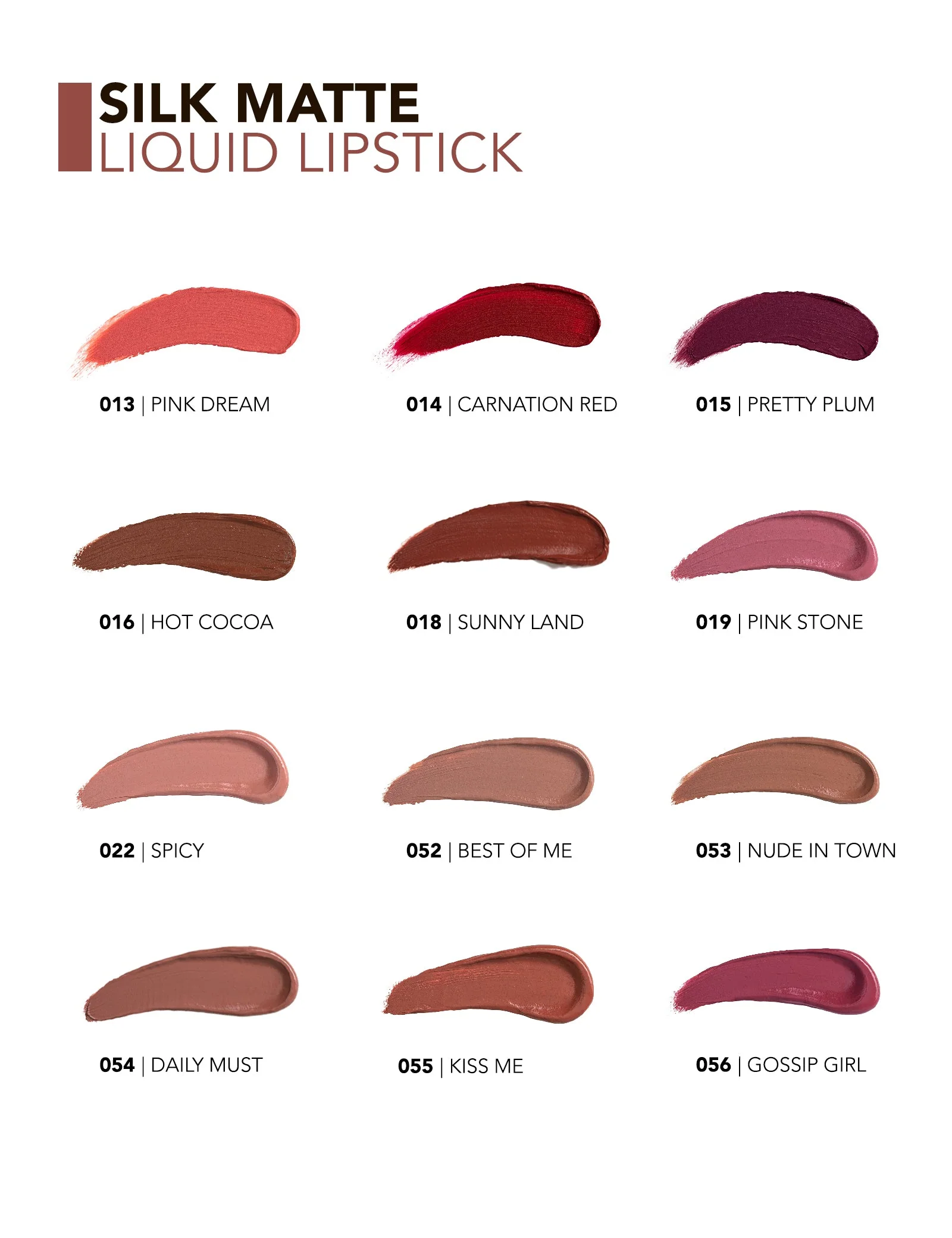 Silk Matte Liquid Lipstick - Image 82