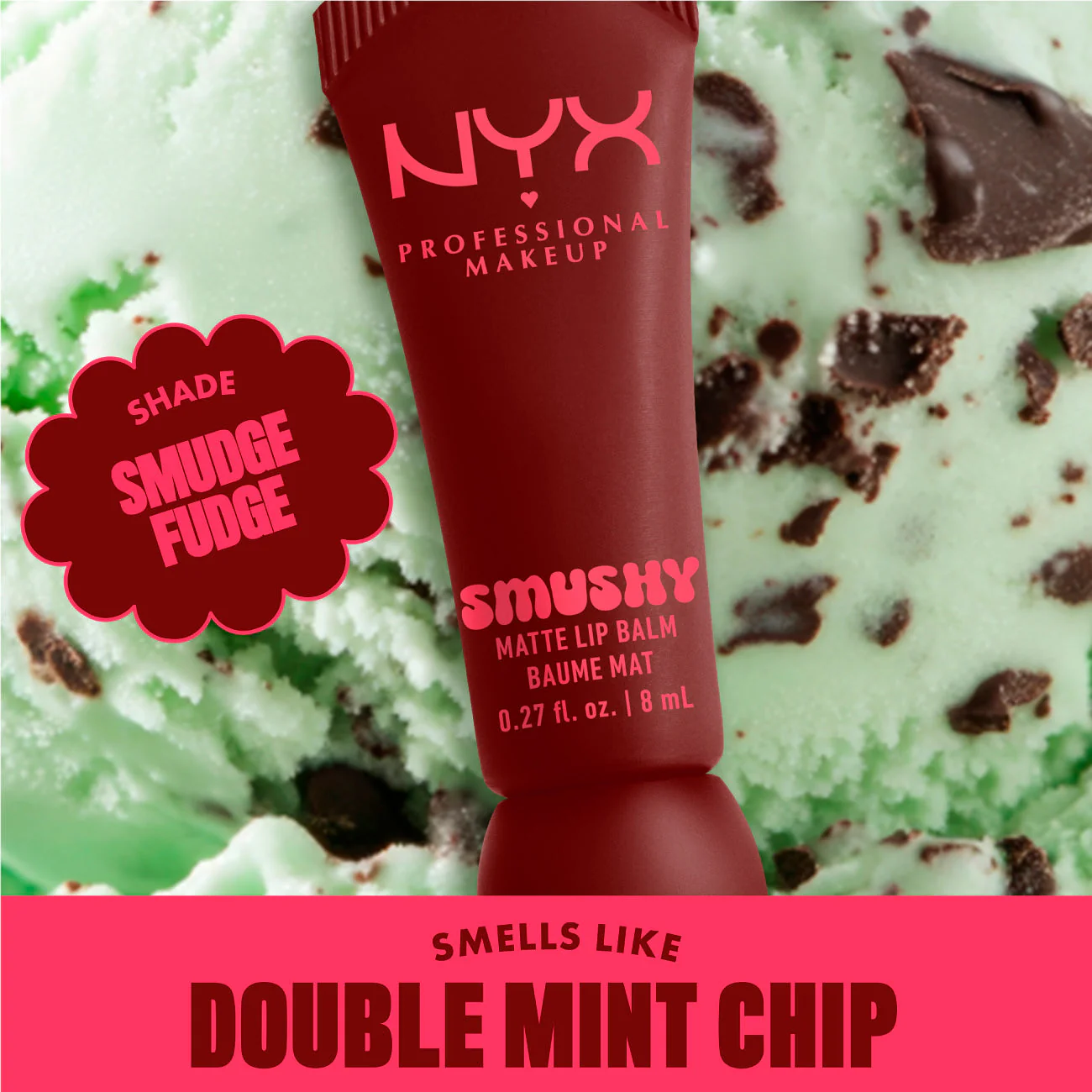 Smushy Matte Lip Balm, Soft Diffused Color, Matte Finish - Image 16