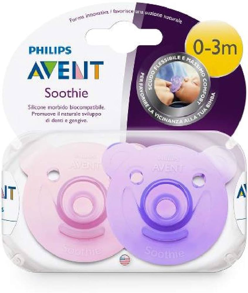 Soother Girl 0-3M x2
