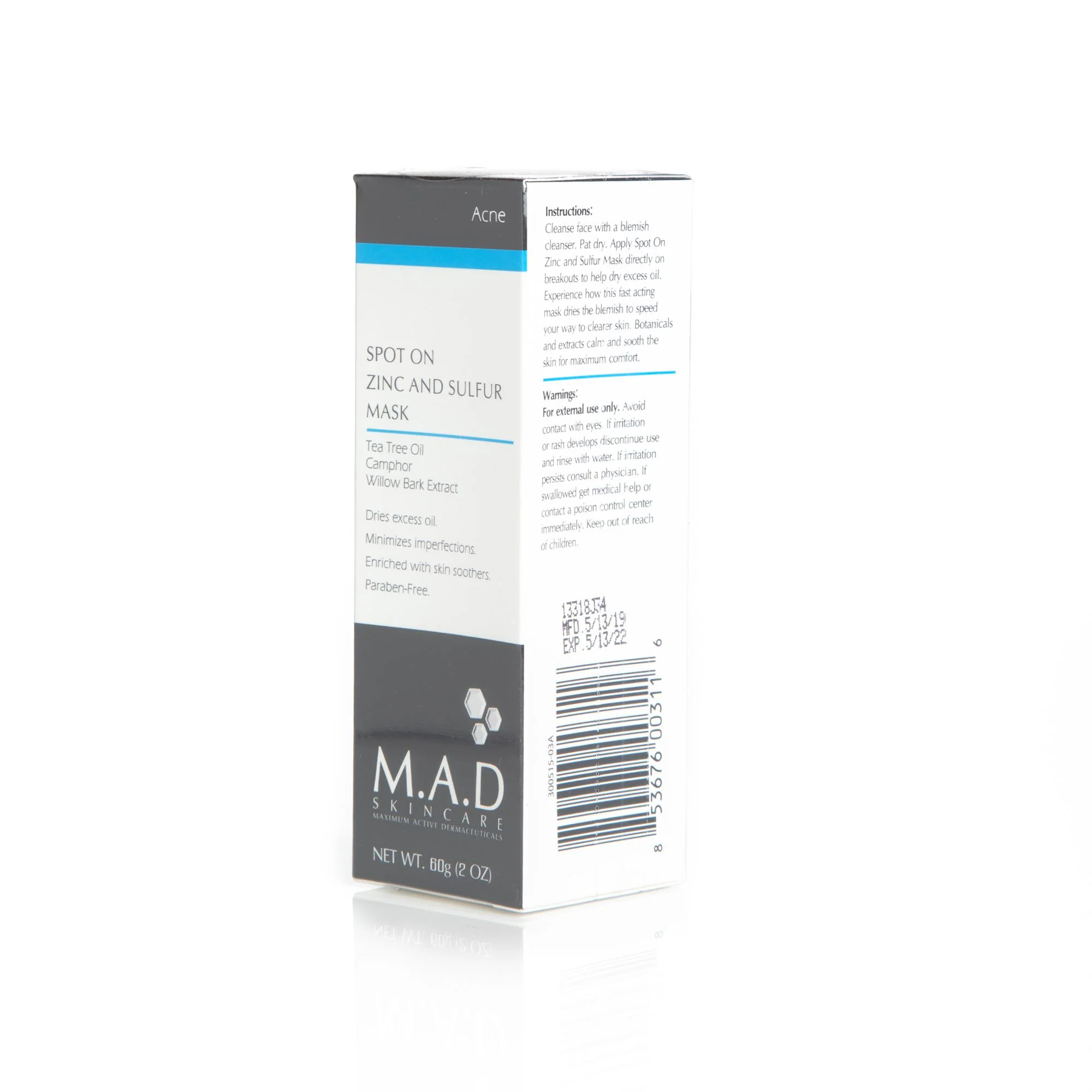 Spot on Zinc and Sulfur Mask - Image 3