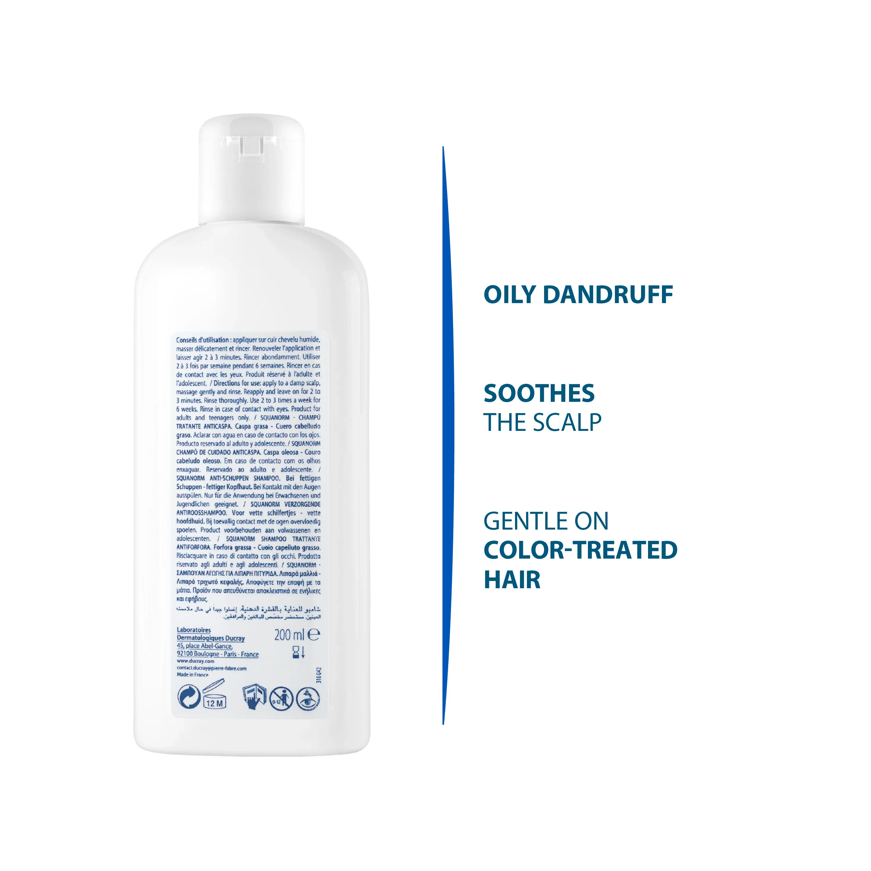 Squanorm Anti-Dandruff Treatment Shampoo - Oily Dandruff - Image 4