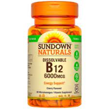 Sundown Sublingual Vitamin B12 60Cap - Image 3