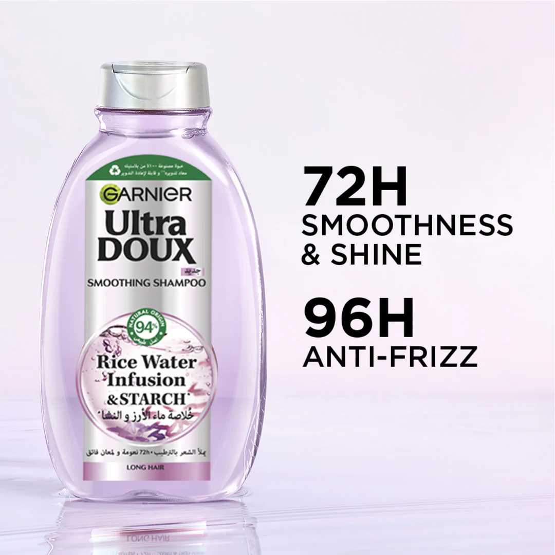 Ultra Doux Rice Water Infusion & Starch Shampoo - Image 7