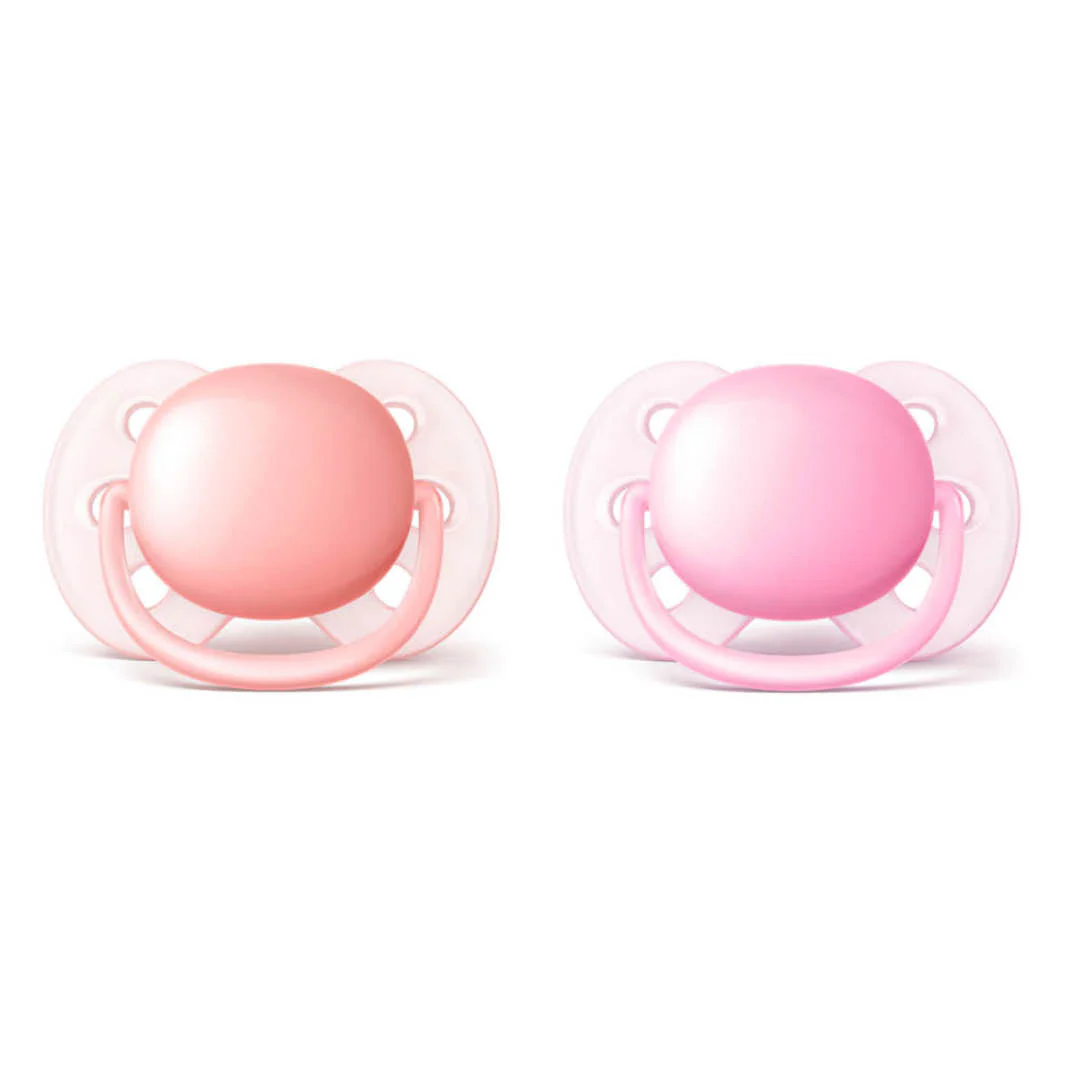 Ultra Soft Pacifier 0-6M - Pack of 2 - Image 2
